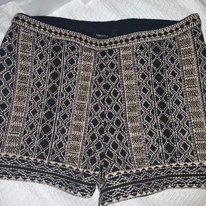 Embroidered shorts (forever 21)